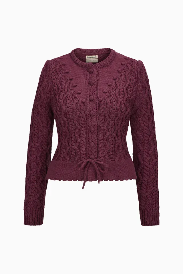 gottseidank-damenstrickjacke-lene-strickjacke-mit-zopfmuster-2 image 1