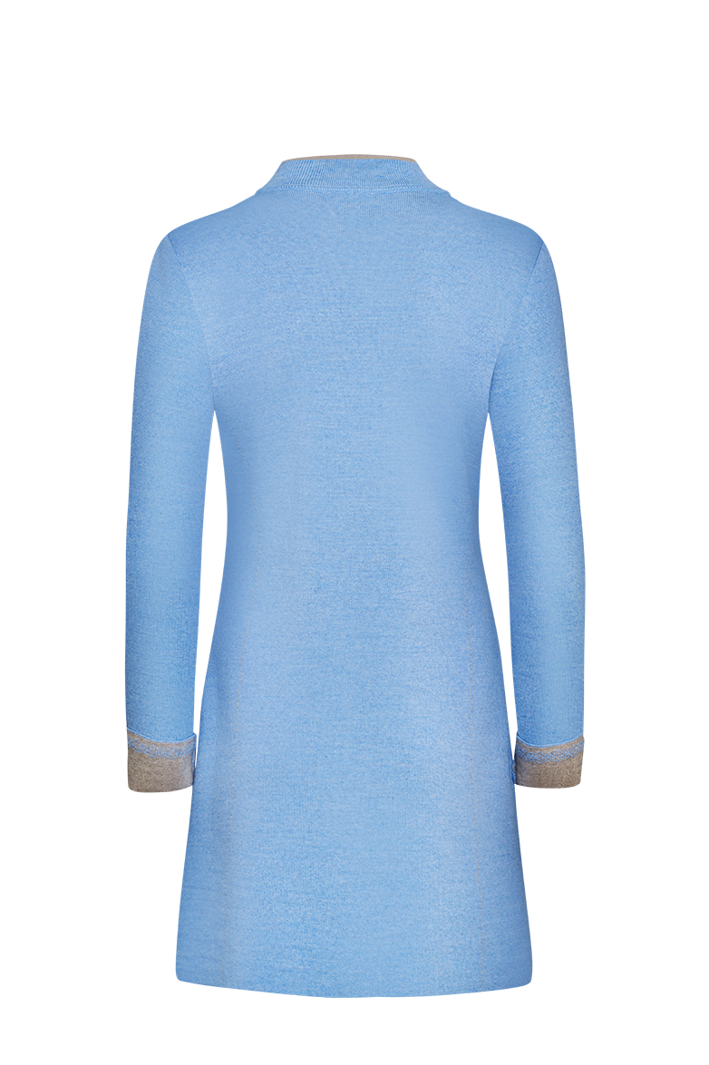 g-ssl-gehrock-in-kontrastfarbe-aus-double-face-strick-blau image 2