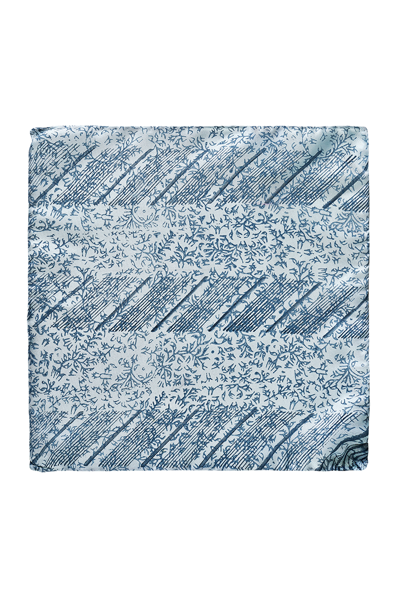 g-ssl-stecktuch-aus-seide-blau-mit-echtem-handdruck-herren-einstecktuch image 1