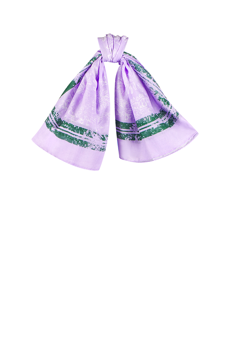 g-ssl-bandana-tuch-rosa-aus-baumwolle-mit-lampassen-bord-re image 1