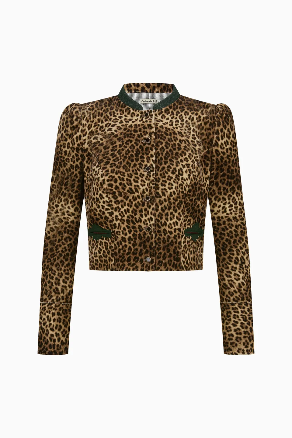 gottseidank-miederjacke-flora-mit-besticktem-stehkragen image 1