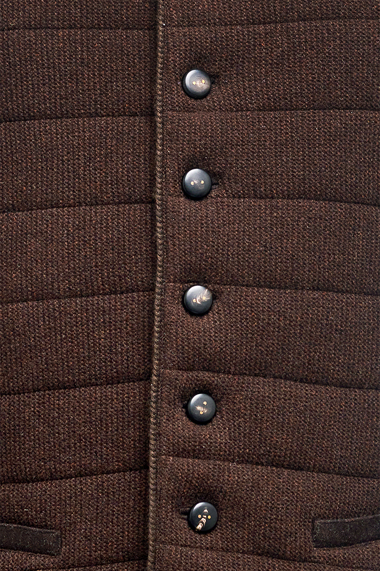 g-ssl-steppgilet-links-links-strick-wolle-seidenfutter-herren-braun image 4