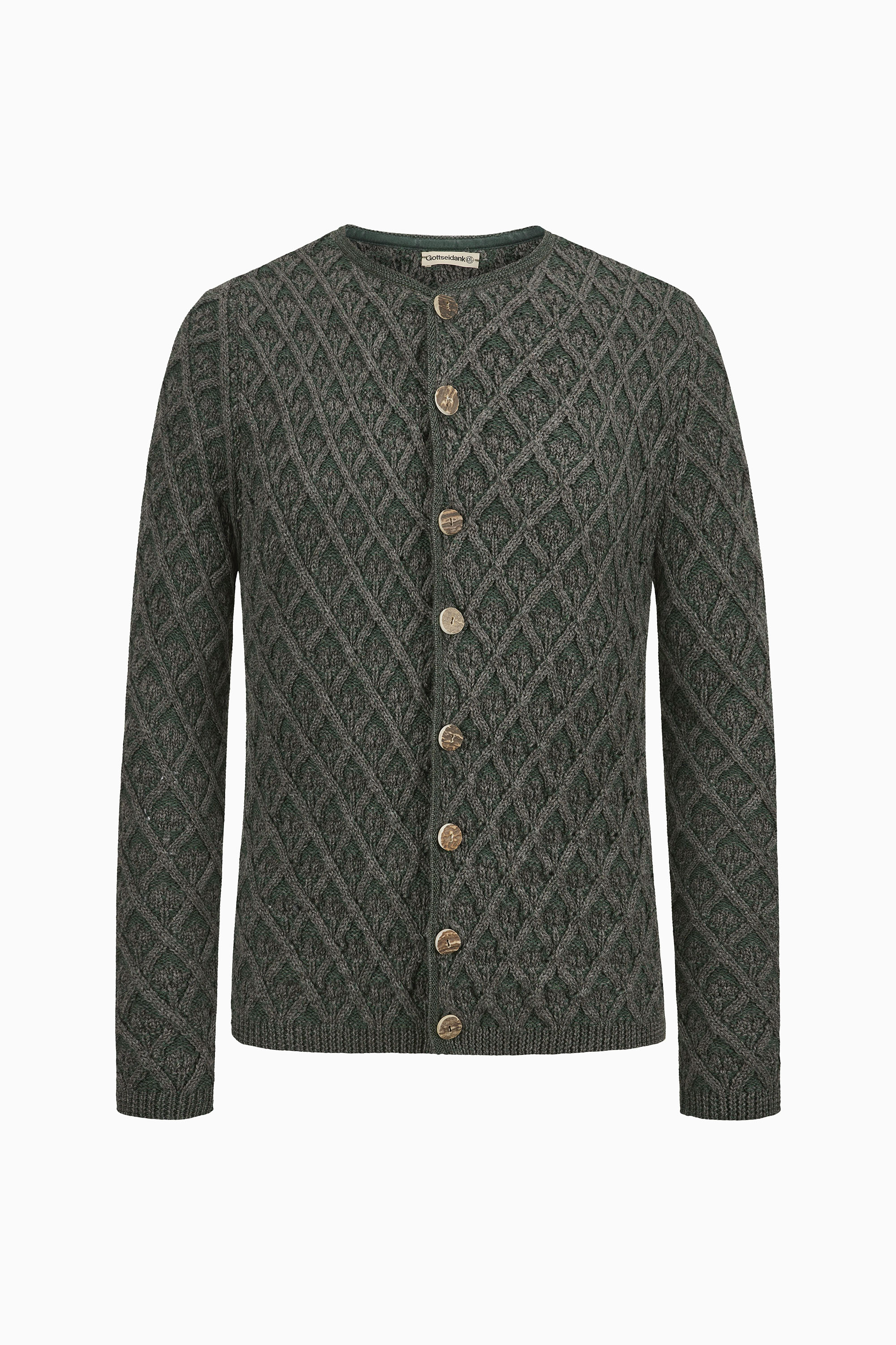 gottseidank-herrenstrickjacke-simon-mit-zopfmuster image 1