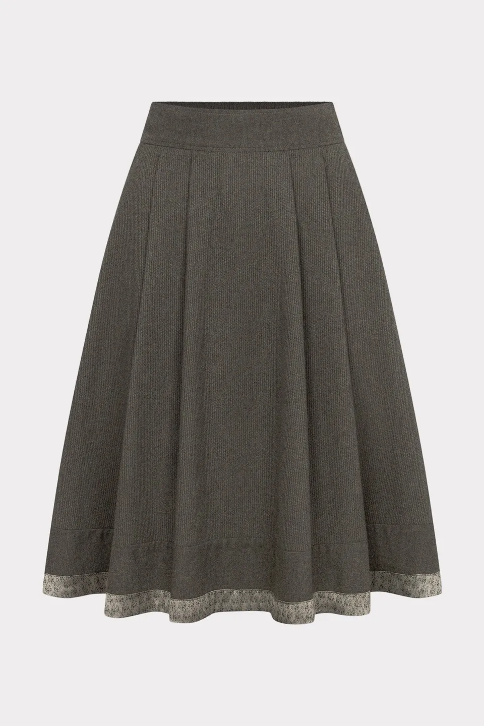 felicitas-damen-rock-rina-oliv-faltenrock-eingriffstaschen image 1