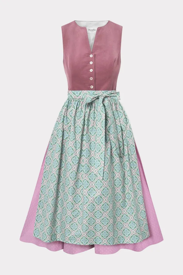 felicitas-damen-dirndl-dorle-mit-sch-rze-sally-midi image 1