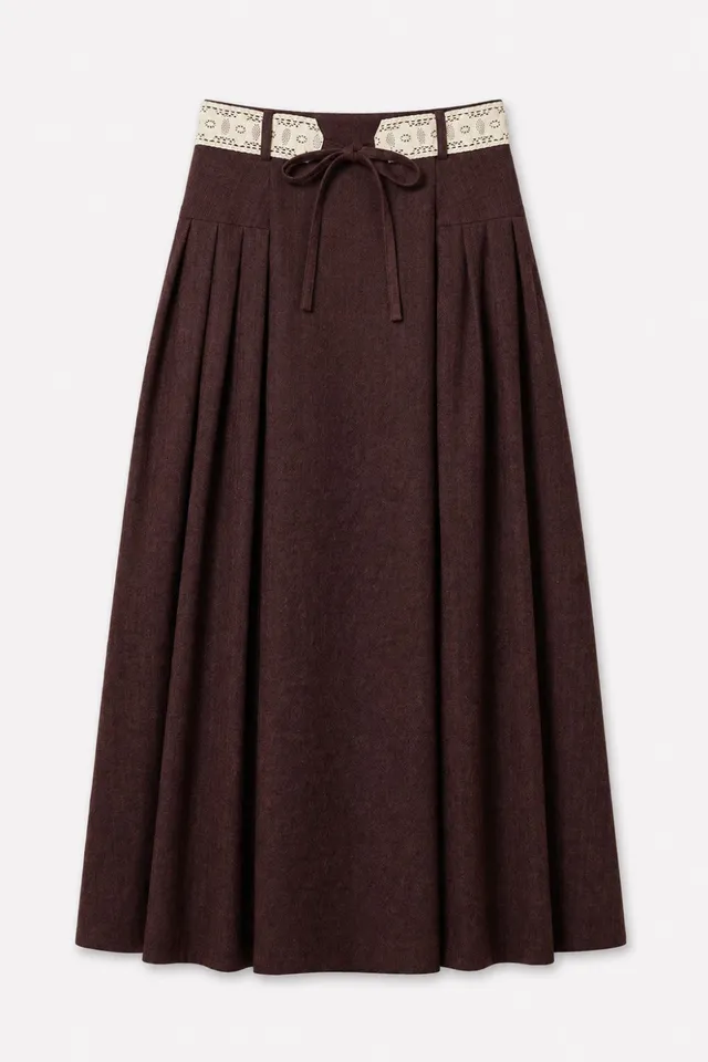 felicitas-damen-rock-riona-84-cm-tencel-lang image 1