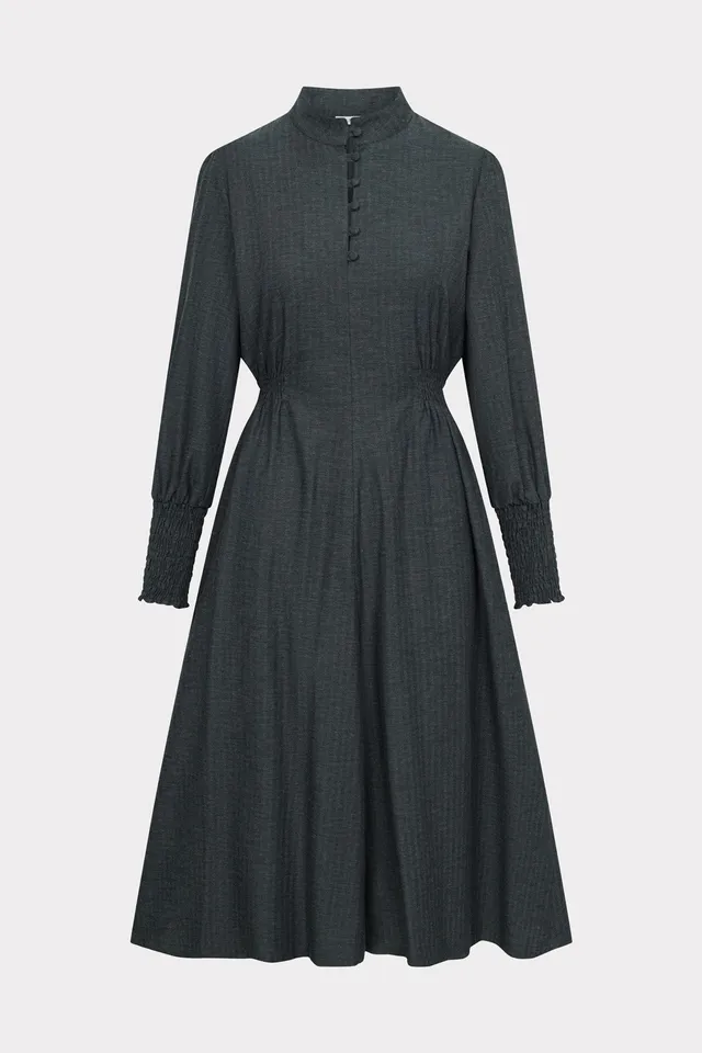 felicitas-damen-kleid-kaylie-flanellkleid-mit-smok image 1