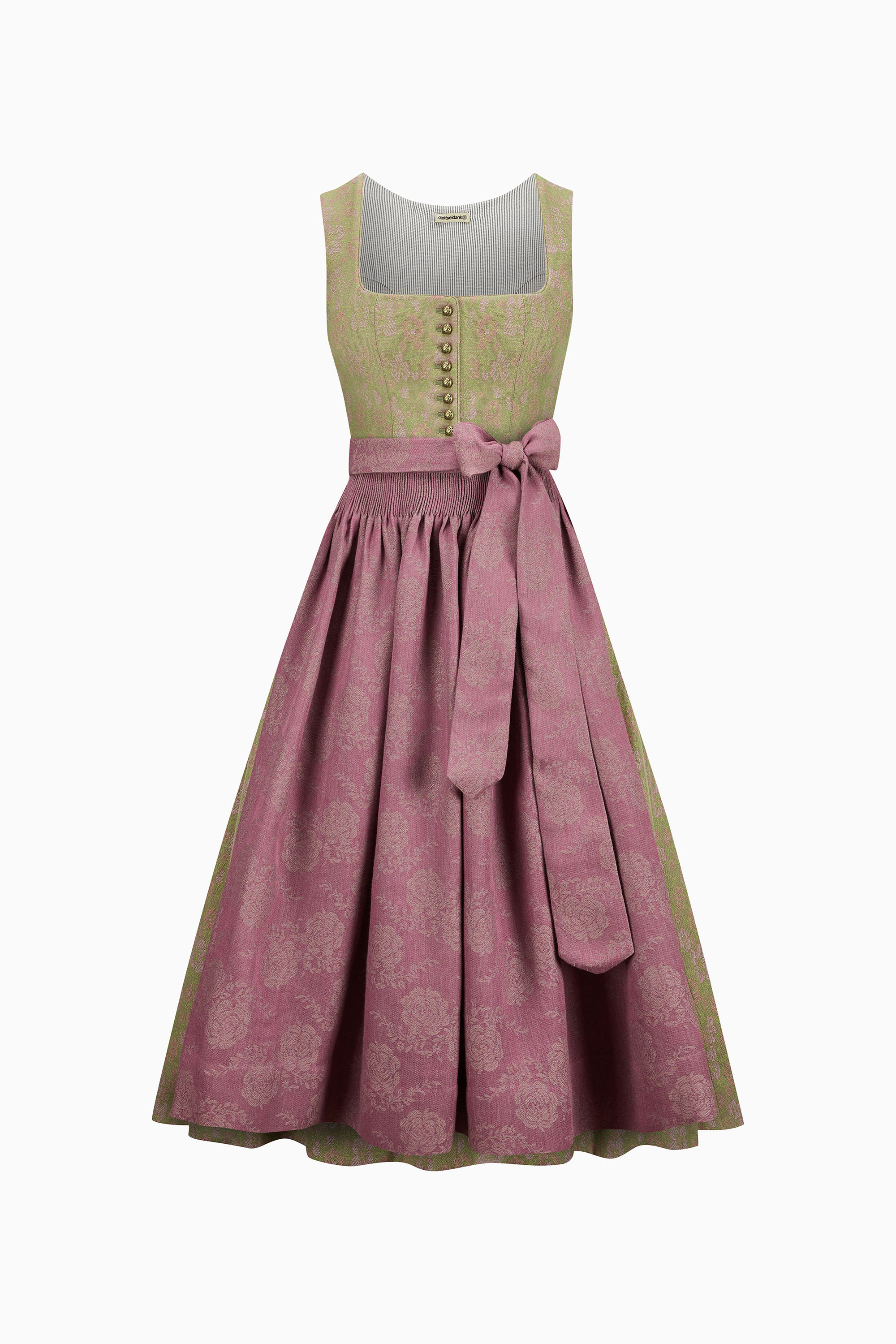 gottseidank-dirndl-monika-mit-faltenrock-und-augenknopfloch-2 image 1
