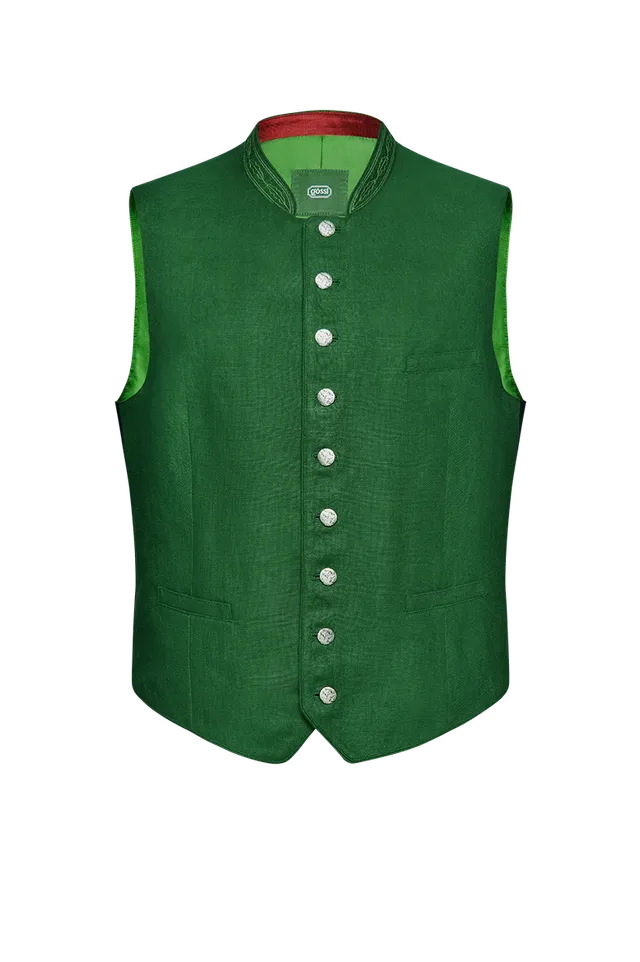 g-ssl-ausseer-gilet-aus-leinen-mit-seidenfutter image 1