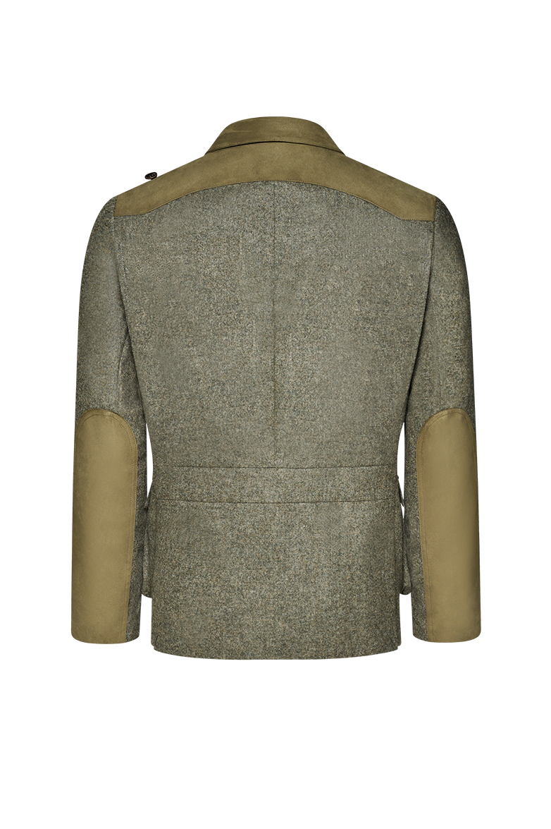 g-ssl-pirschjacke-lodenjacke-f-r-jagd-herren-gr-n-mit-seidenfutter image 2
