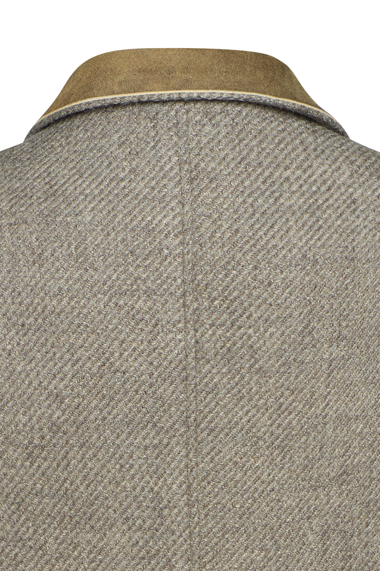 g-ssl-tweed-sakko-mit-hirschlederkragen-grau-schwarz image 5