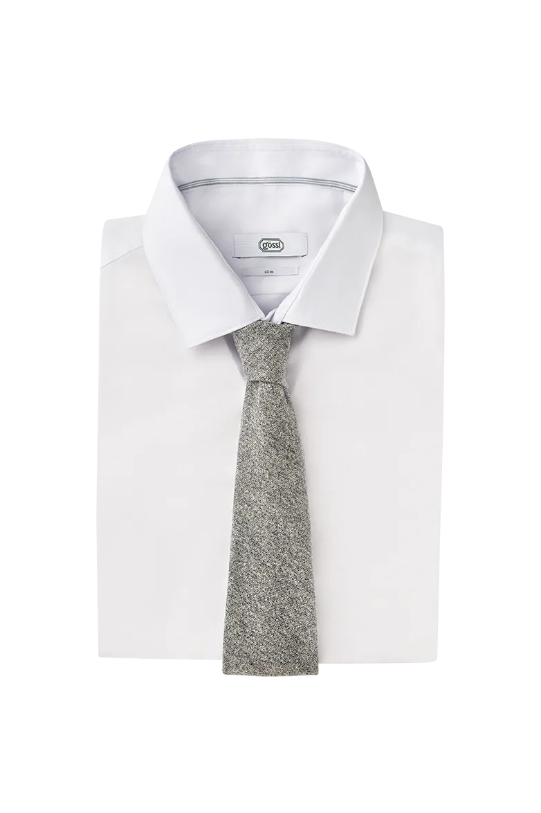 g-ssl-schladminger-krawatte-schmal-aus-loden-grau-schwarz image 1