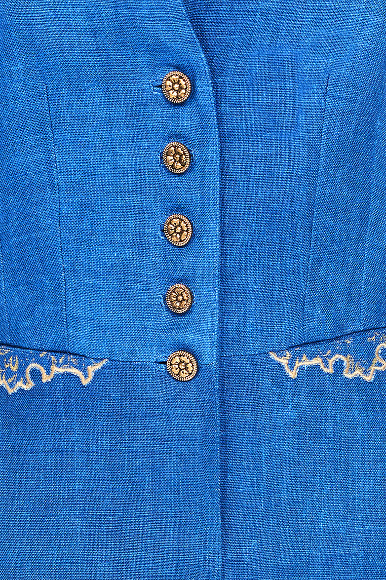g-ssl-gold-jacke-blaudruckleinen-indigo-blau image 4