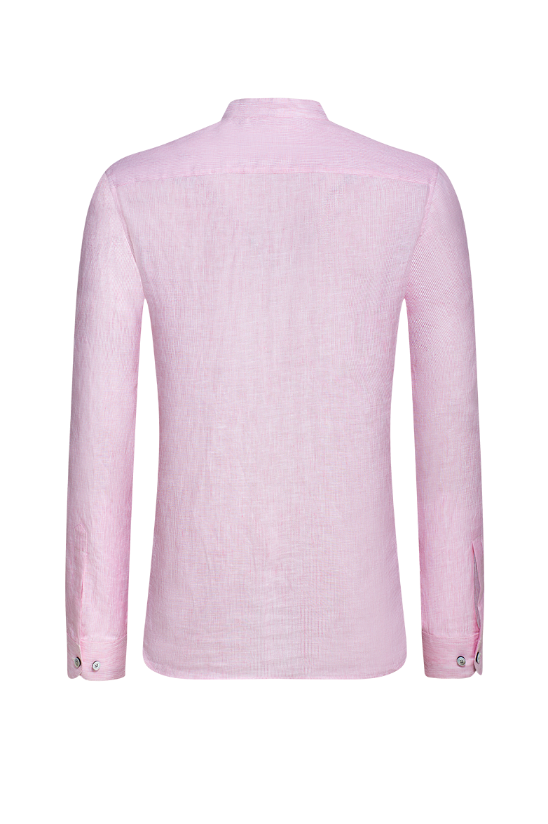 g-ssl-pfoad-herrenhemd-rosa-gestreiftes-leinen image 2