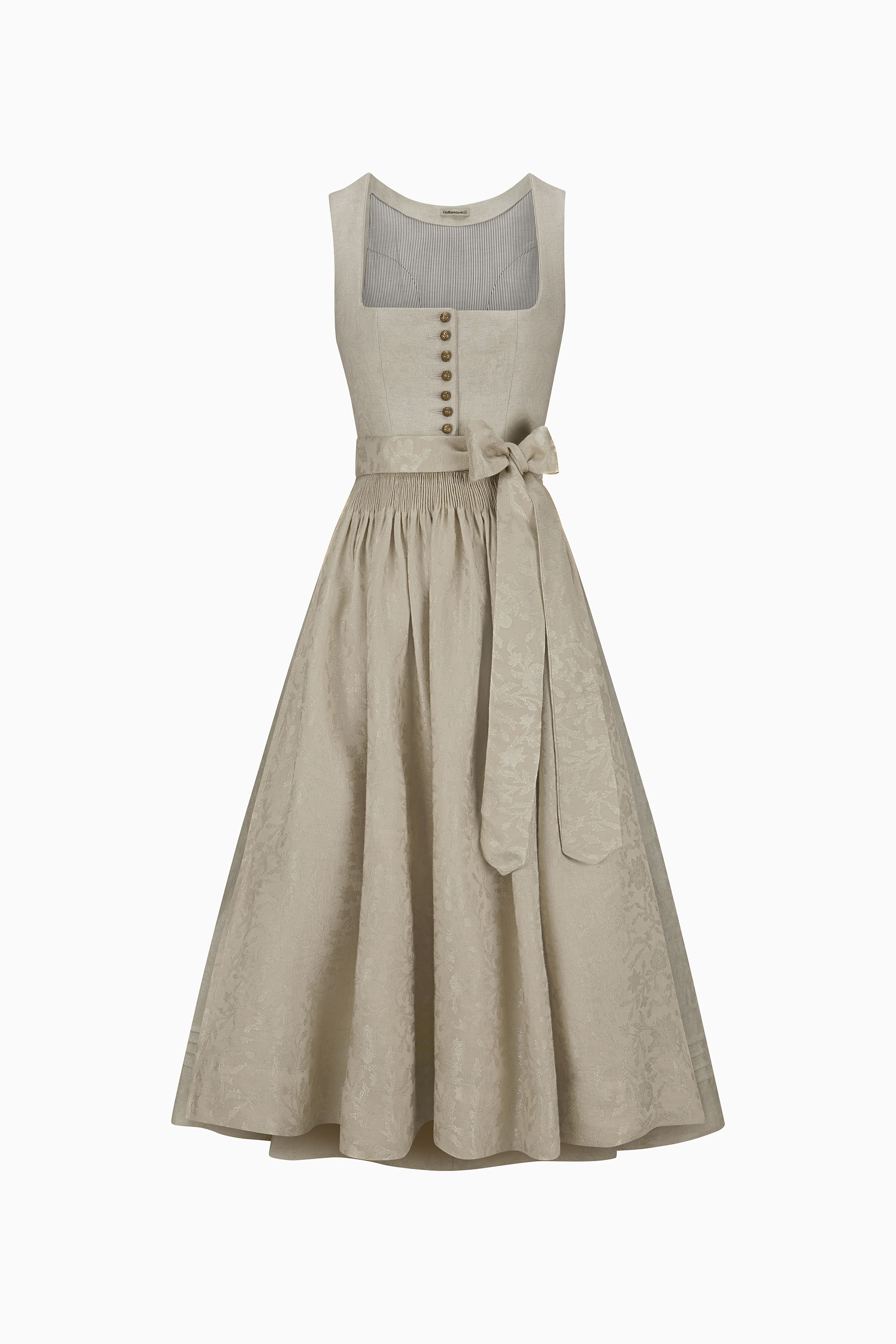 gottseidank-dirndl-monika-mit-biesen-und-faltenrock image 1