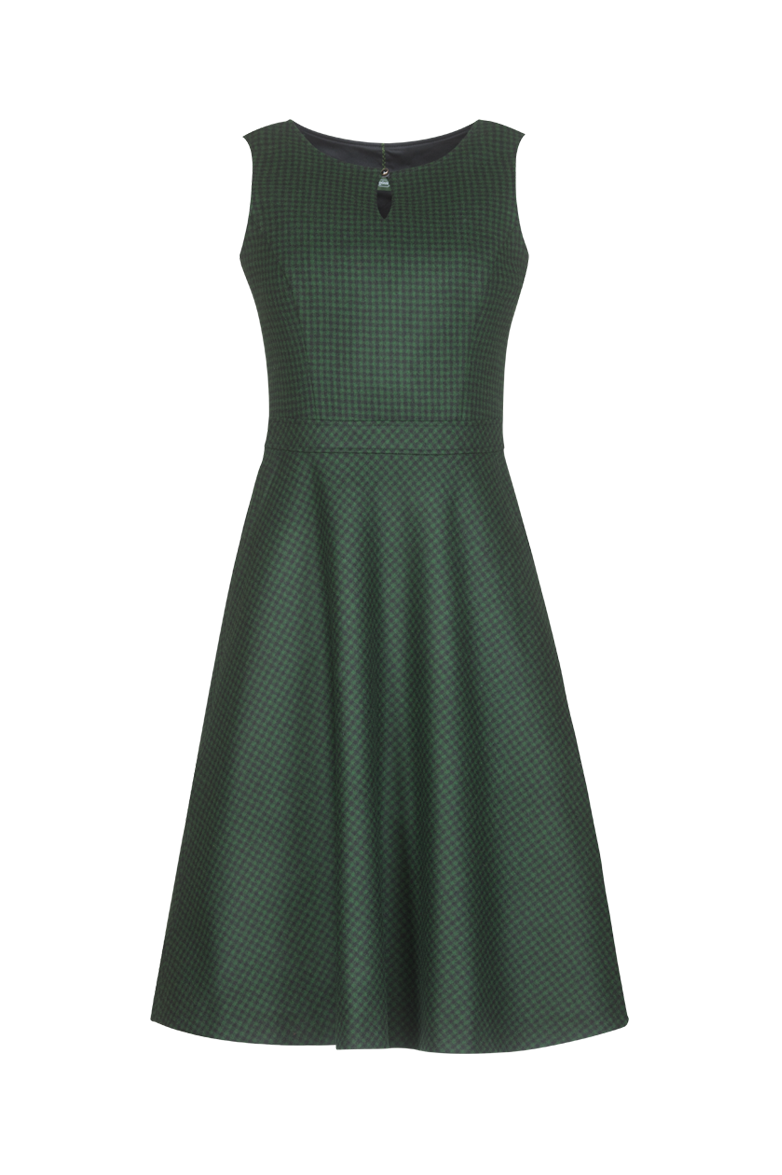 g-ssl-lodenkleid-durch-den-bl-tterwald-rosegger-karo-grau-schwarz image 1