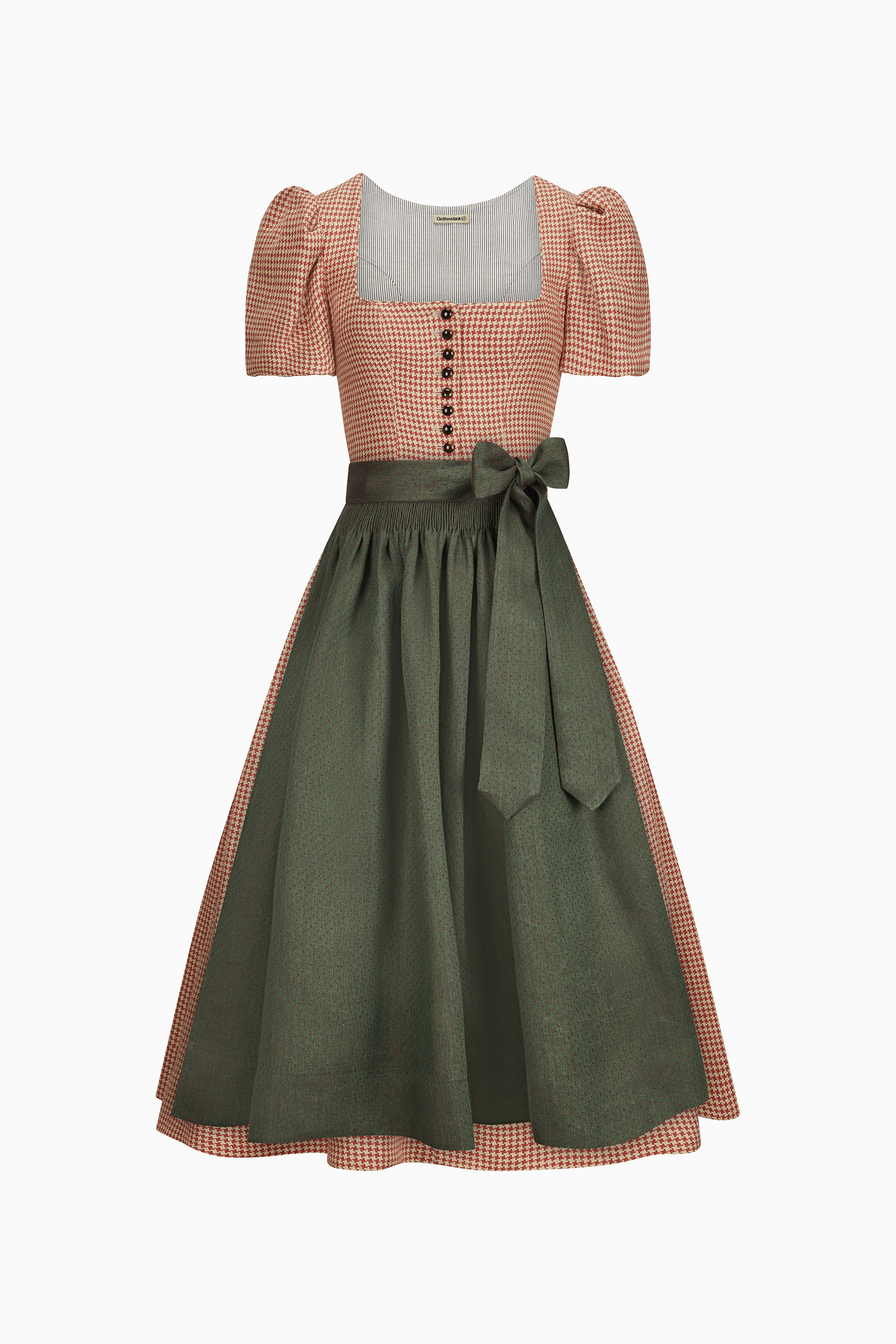 gottseidank-dirndl-laura-dirndl-mit-puffarm-und-geradem-ausschnitt image 1