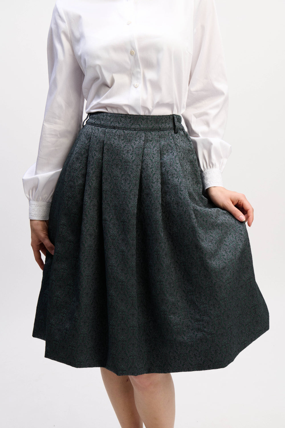 felicitas-rella-damen-ballonrock-jacquard-65er-l-nge image 1