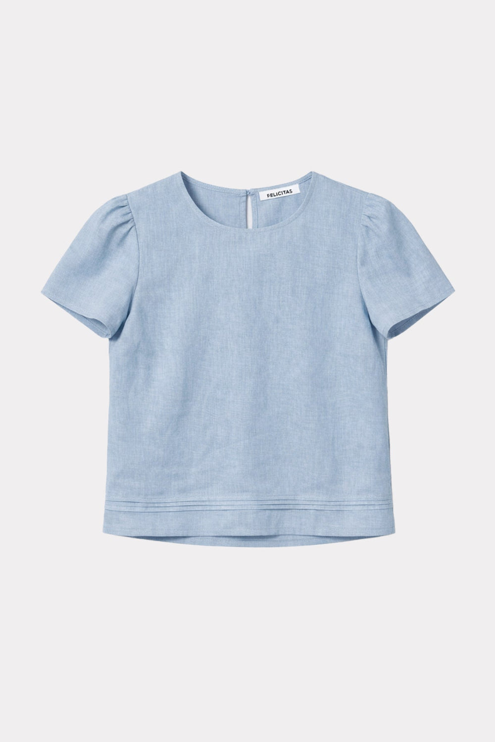 felicitas-bena-damen-bluse-leinen-kurzarm image 1