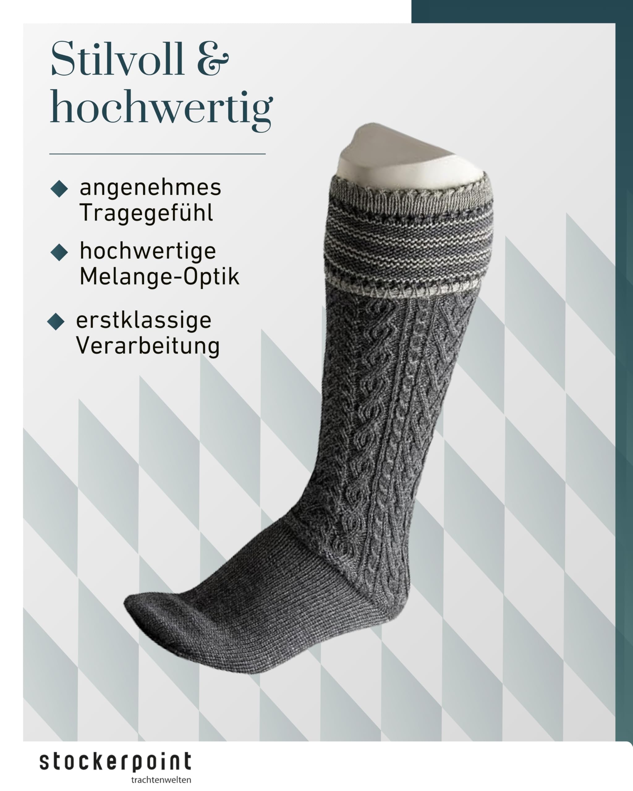 stockerpoint-robert-herren-trachtenstr-mpfe-kniestr-mpfe-1er-pack image 4