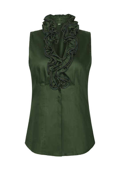g-ssl-feine-opulenz-rmellose-bluse-wei-anna-plochl-satin image 8