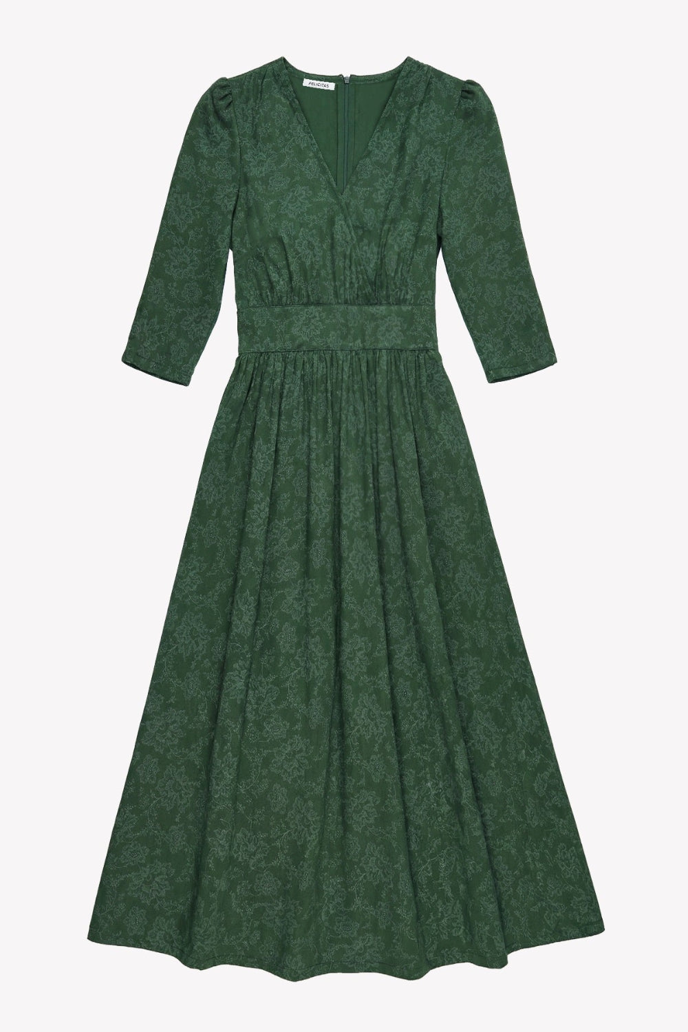 felicitas-damen-kleid-kathena-baumwollkleid-3-4-rmel image 1