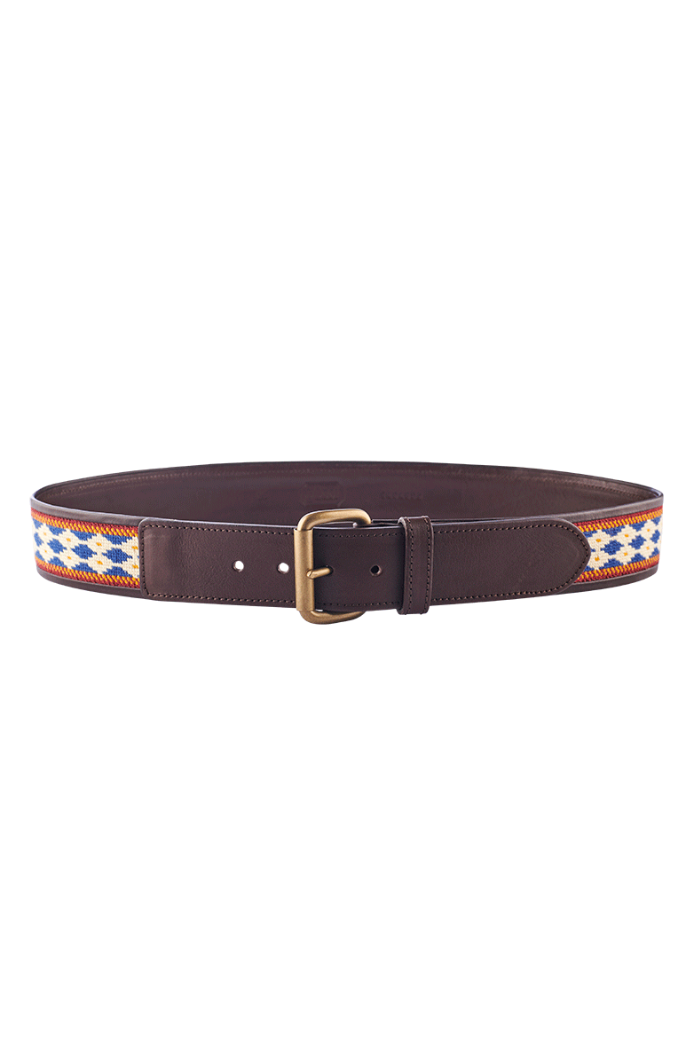 g-ssl-bayerischer-lederhoseng-rtel-herren-rindslederg-rtel-braun-mit-wappen image 2