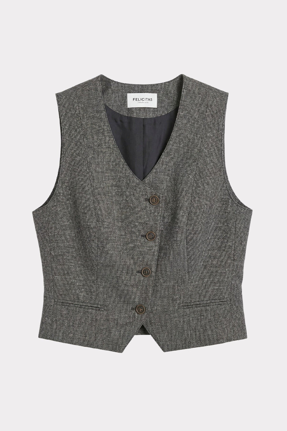 felicitas-damen-weste-wanessa-jacquard-kurz-asymmetrisch image 1