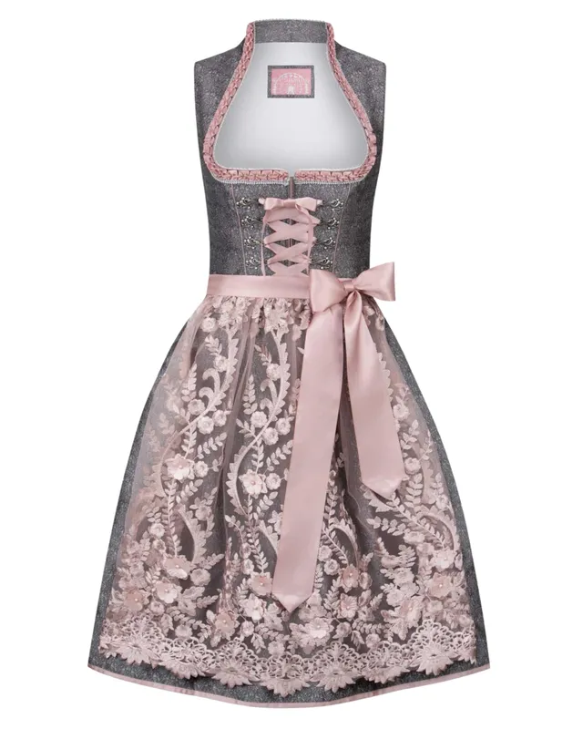 stockerpoint-marietta-midi-dirndl-altrosa-damen-jacquard-dirndl-mit-spitzensch-r image 1