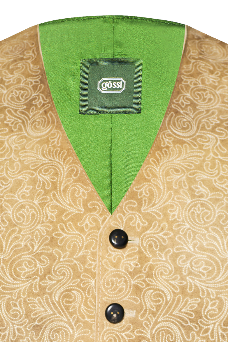g-ssl-lederhosen-gilet-hirschleder-braun-mit-hornkn-pfen image 3