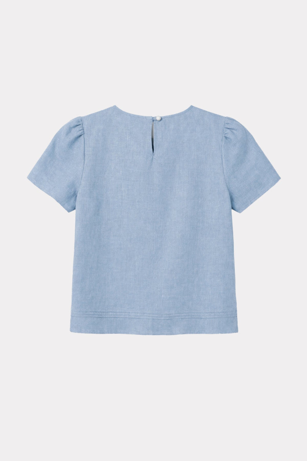 felicitas-bena-damen-bluse-leinen-kurzarm image 2