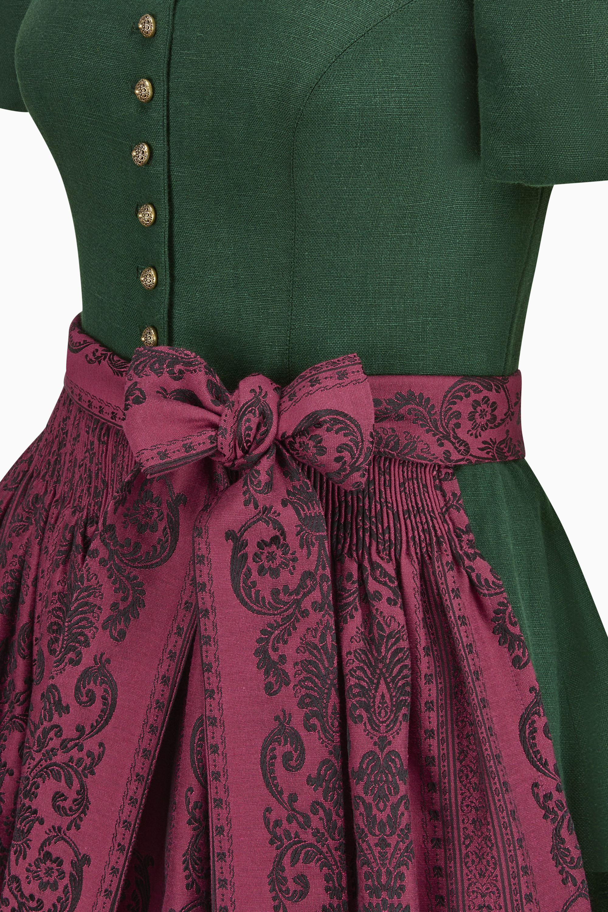 gottseidank-dirndl-margret-dirndl-mit-puffarm-und-faltenrock image 4