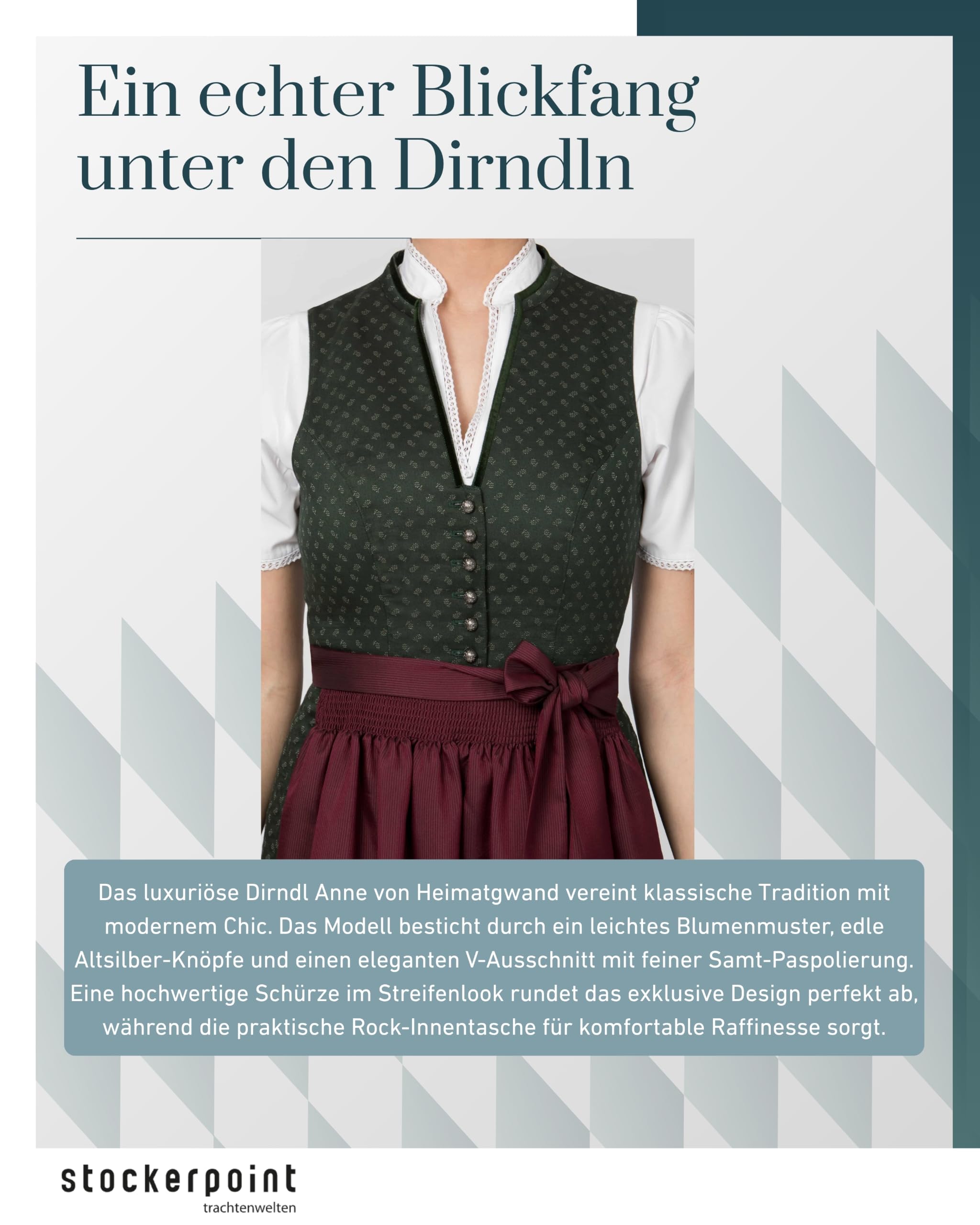 stockerpoint-damen-dirndl-anne-i-gr-32-48-trachten-dirndl image 4