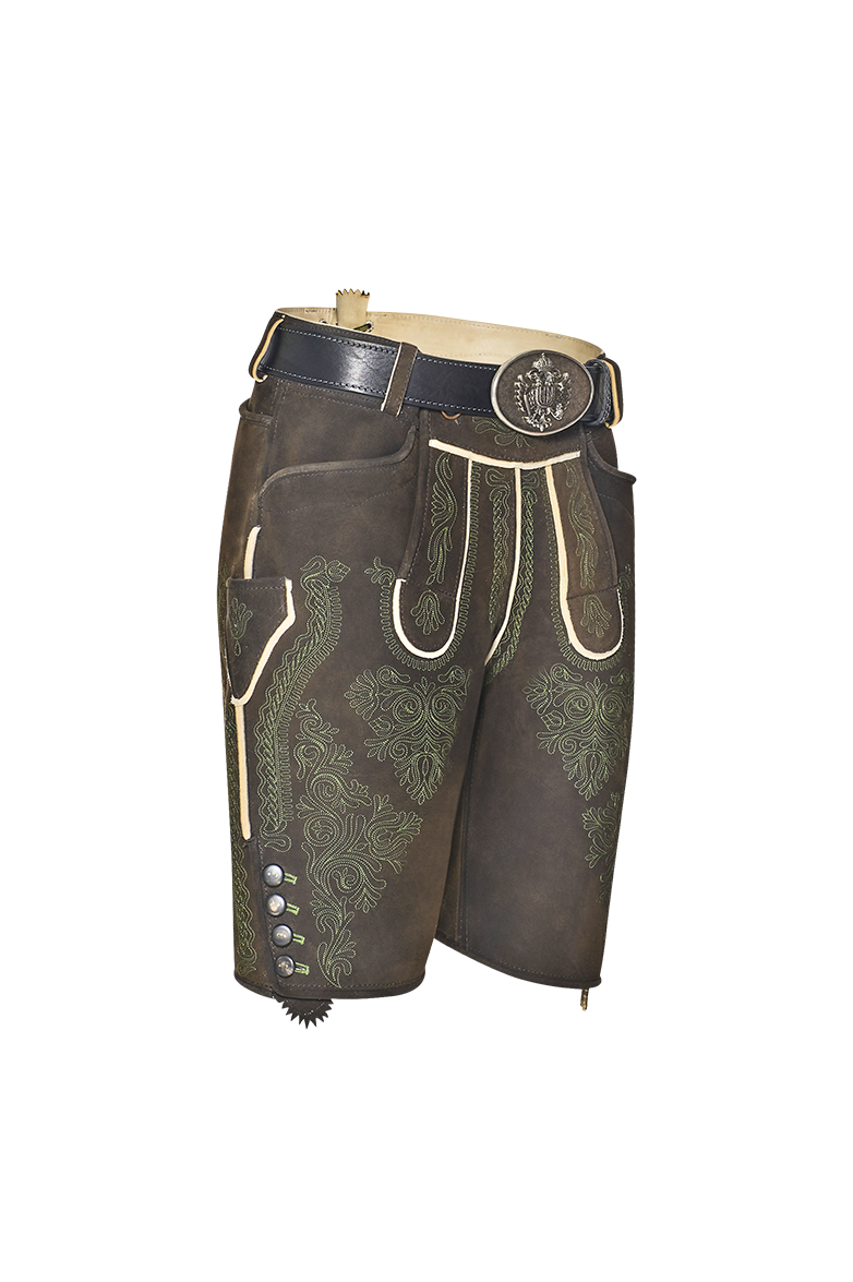 g-ssl-die-9-nahtige-braune-hirschlederhose-mit-reliefstickerei-herren image 3