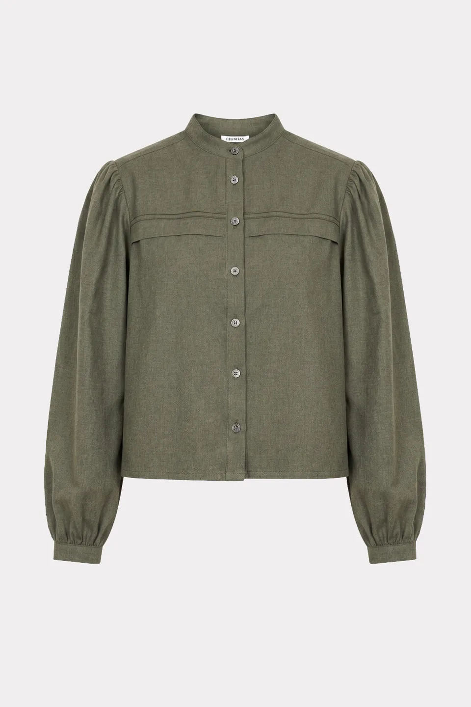 felicitas-damen-bluse-blenda-flanell-stehkragen image 1
