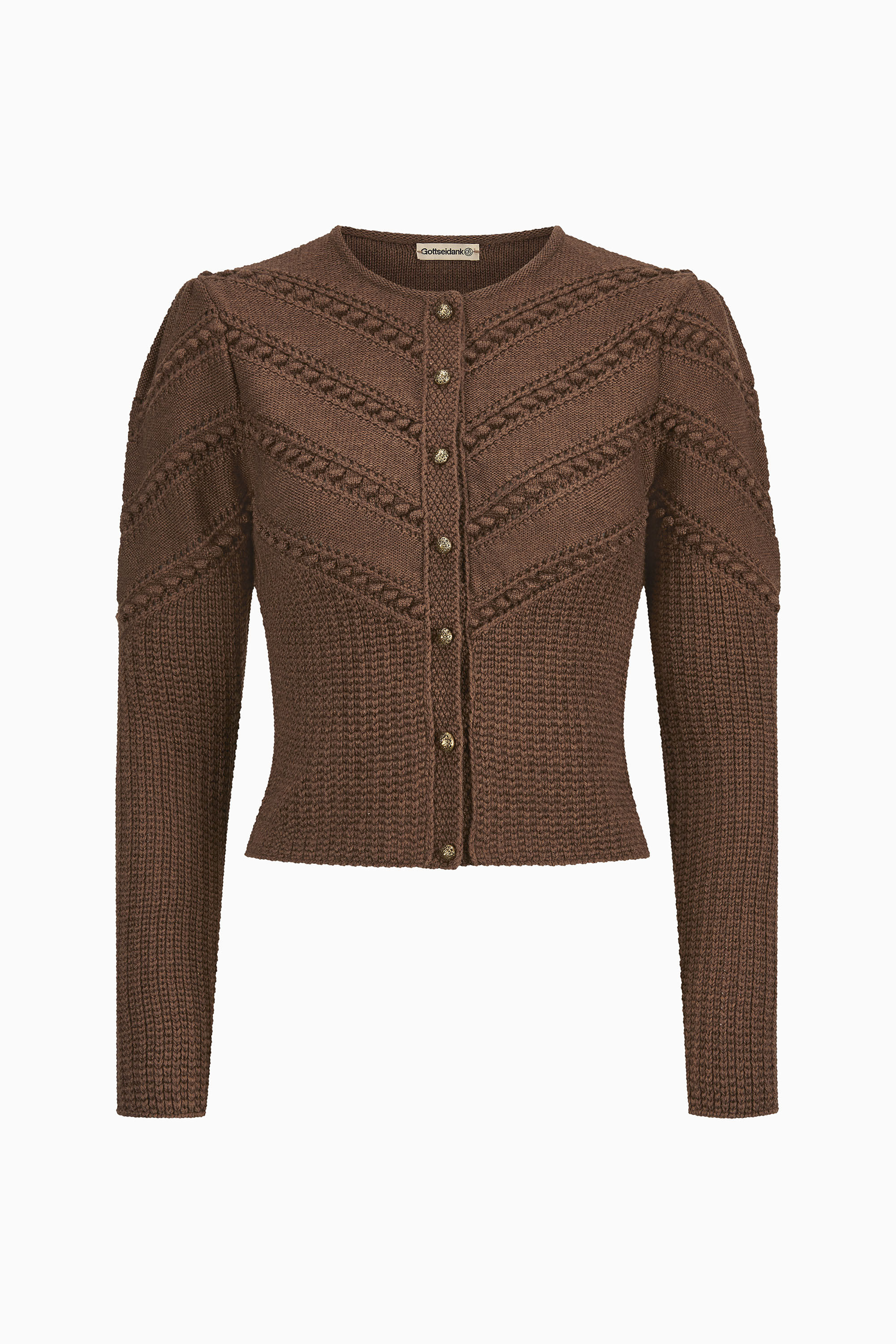 gottseidank-ophelia-damenstrickjacke-kastenform-im-zopfmuster image 1