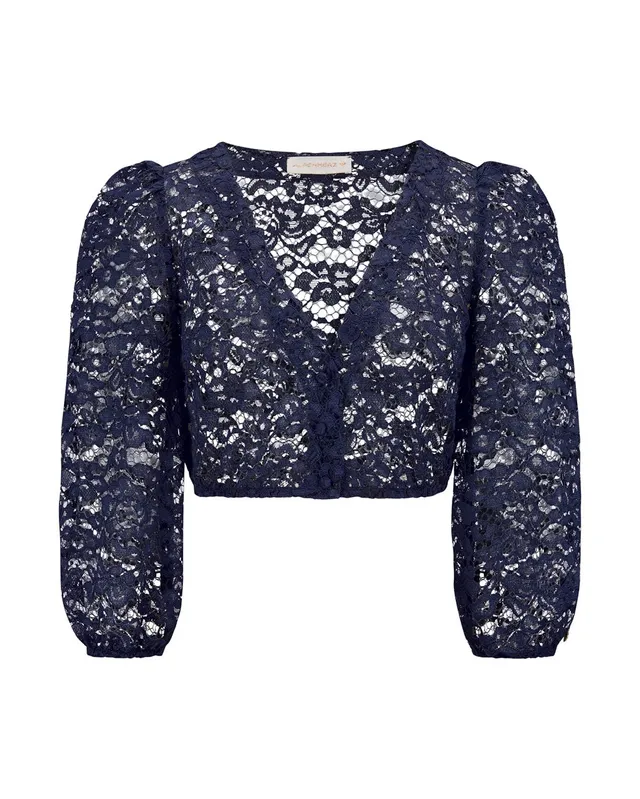 alpenherz-bluse-lou-spitze-dunkelblau-dirndlbluse-mit-v-ausschnitt-langarm image 1