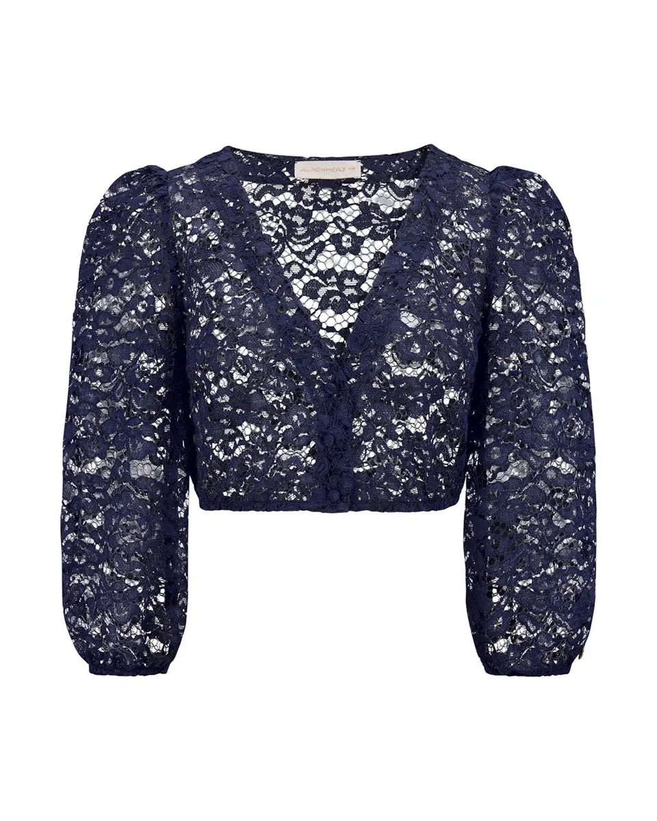 alpenherz-bluse-lou-spitze-dunkelblau-dirndlbluse-mit-v-ausschnitt-langarm image 1