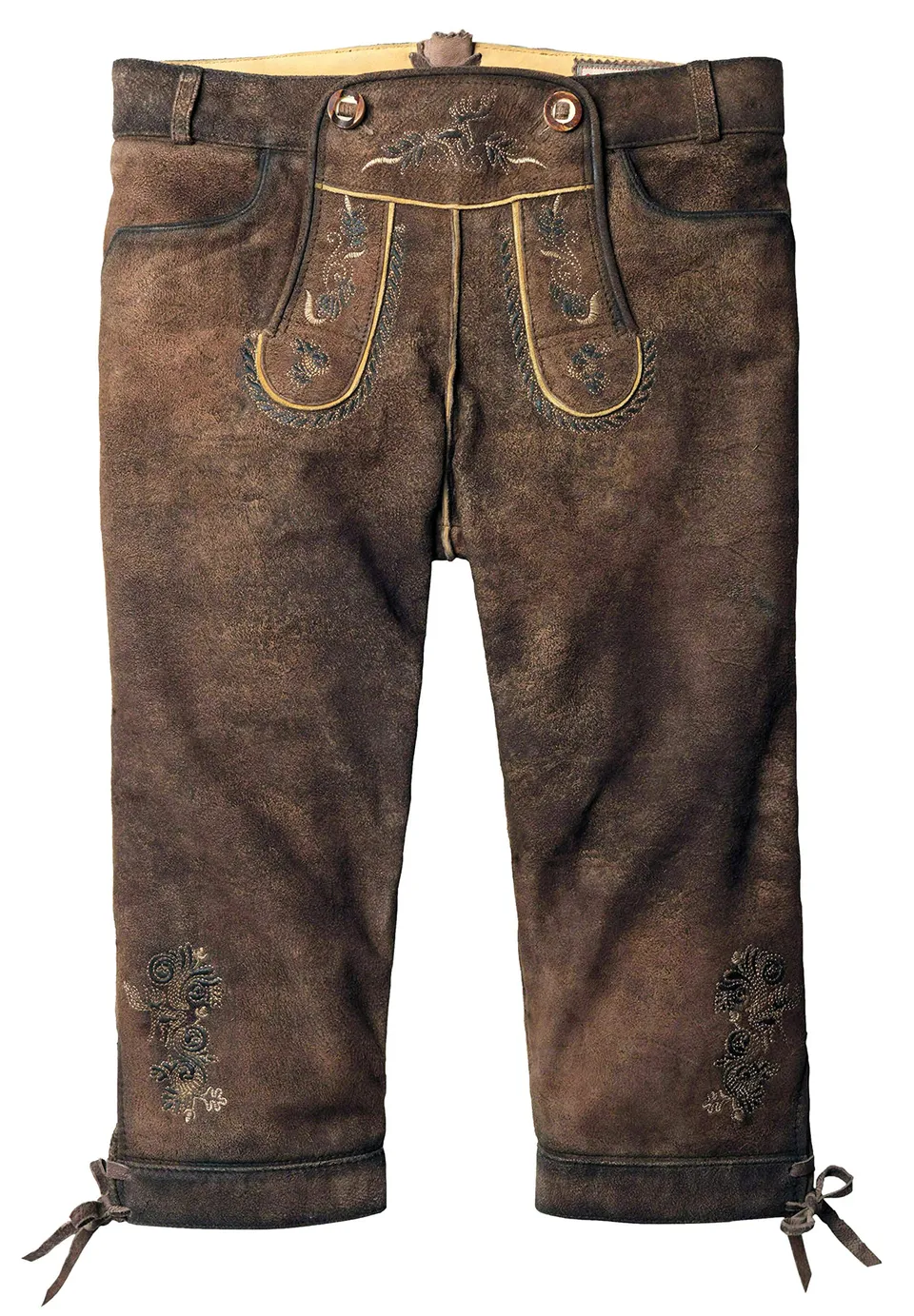 stockerpoint-trachtenlederhose-suzan-damen-lederhose-kurz image 1