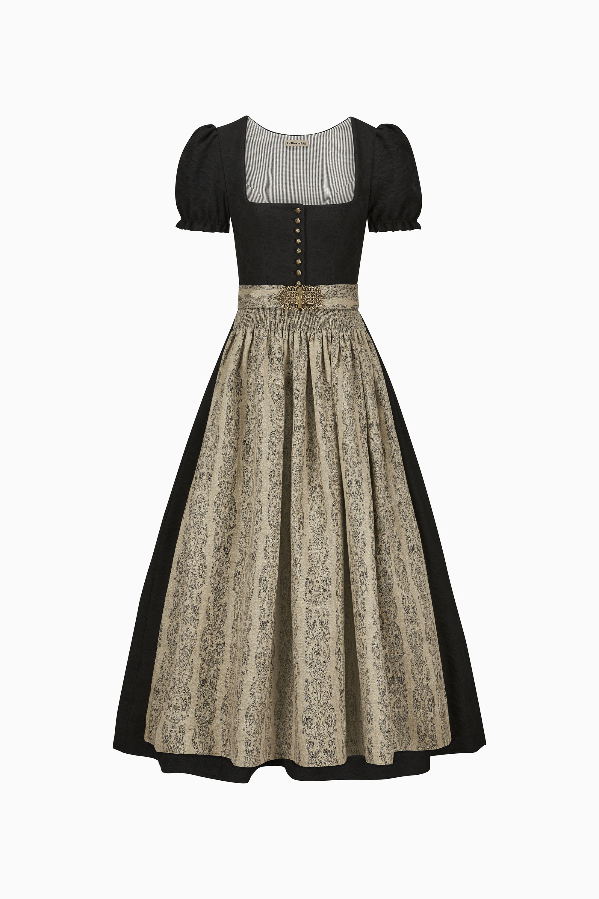 gottseidank-dirndl-elodie-dirndl-mit-geradem-ausschnitt-und-kurzem-puffarm image 4