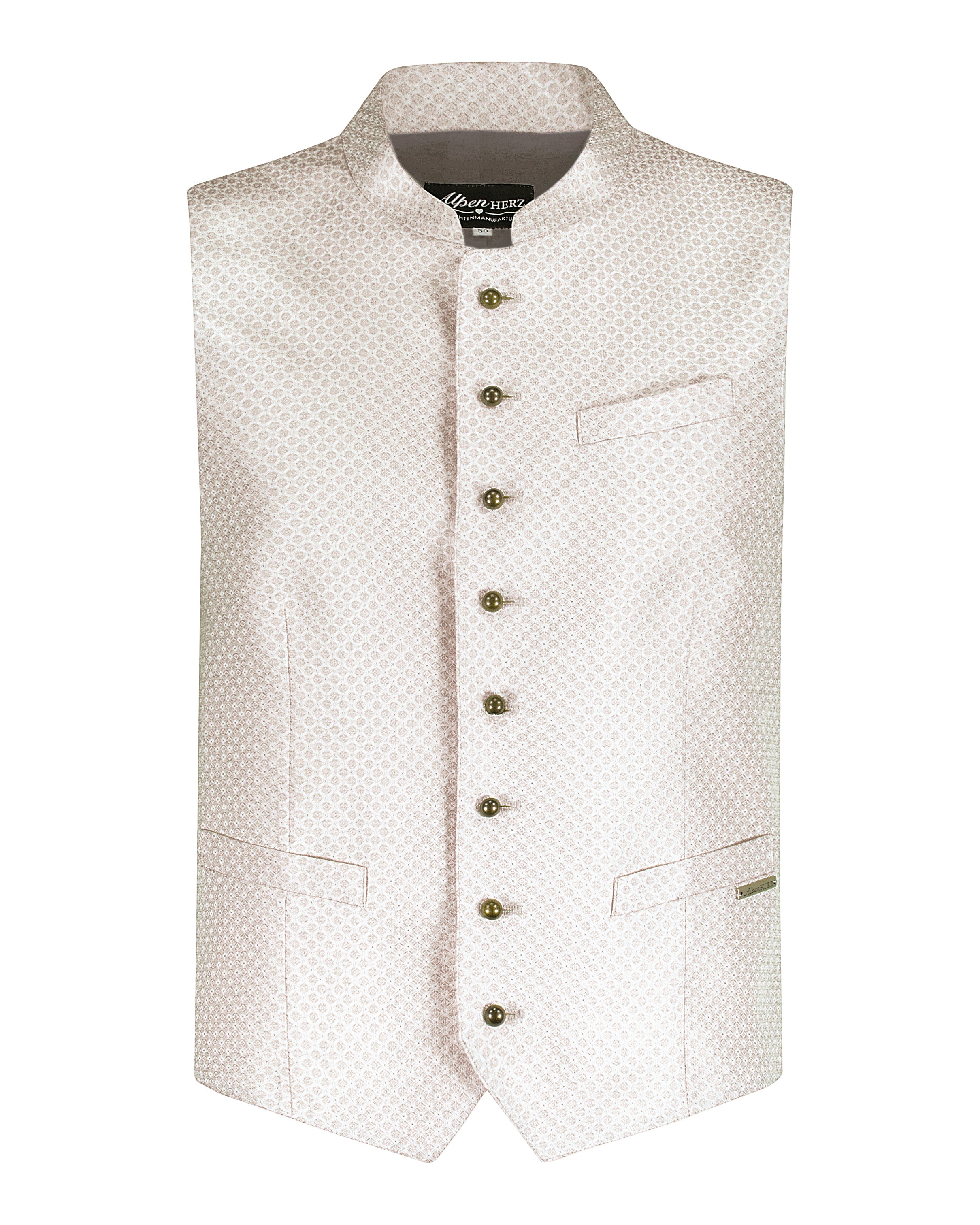 alpenherz-hochzeitsweste-noah-herren-trachtenweste-hellbeige-muster image 3
