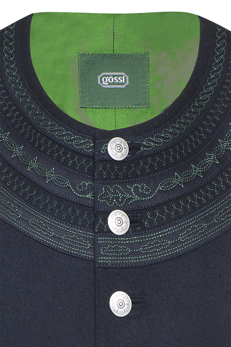 g-ssl-tiroler-gilet-herren-grau-schwarz-mit-stickerei image 3