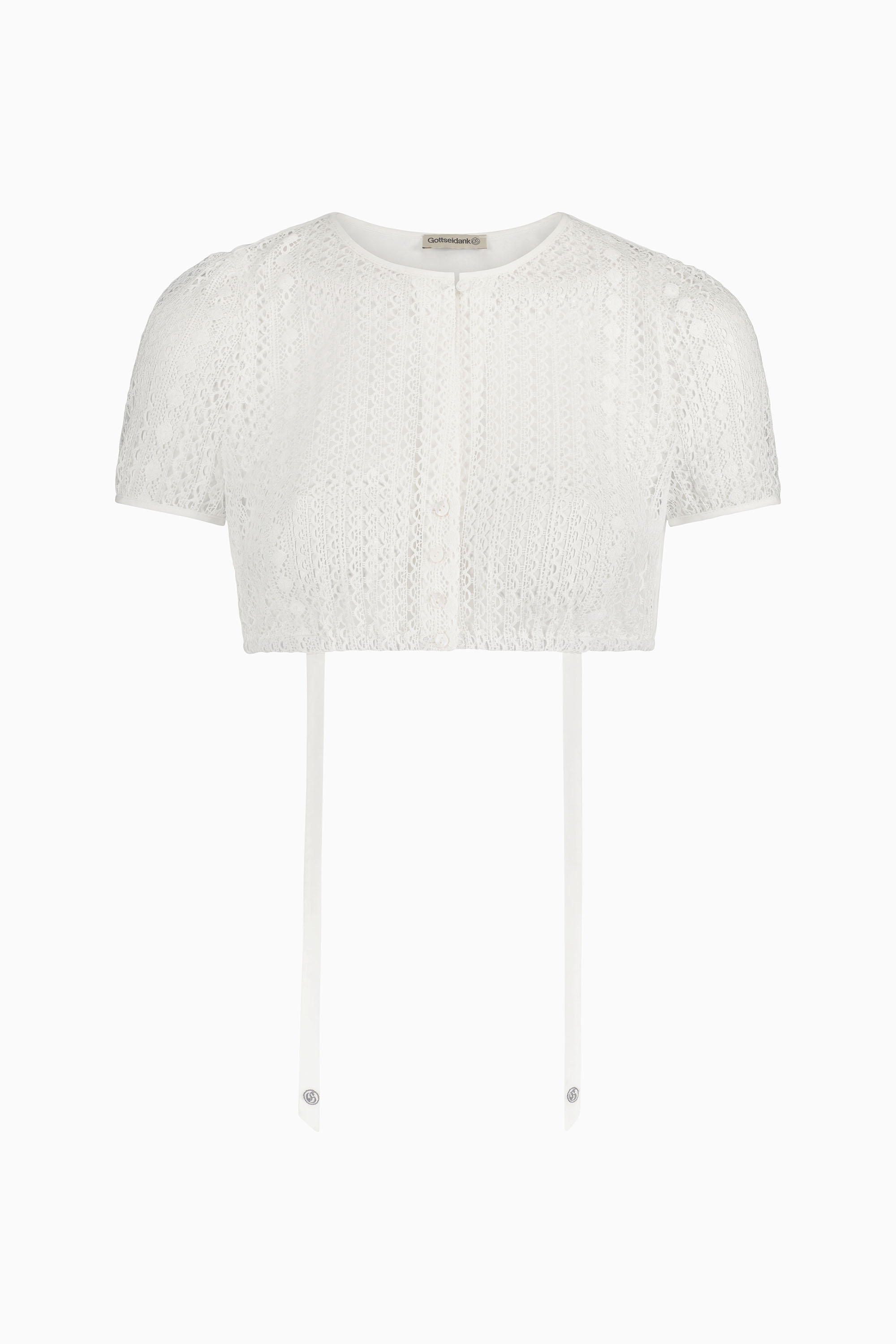 gottseidank-dirndlbluse-ella-puff-rmel-hochgeschlossen image 1