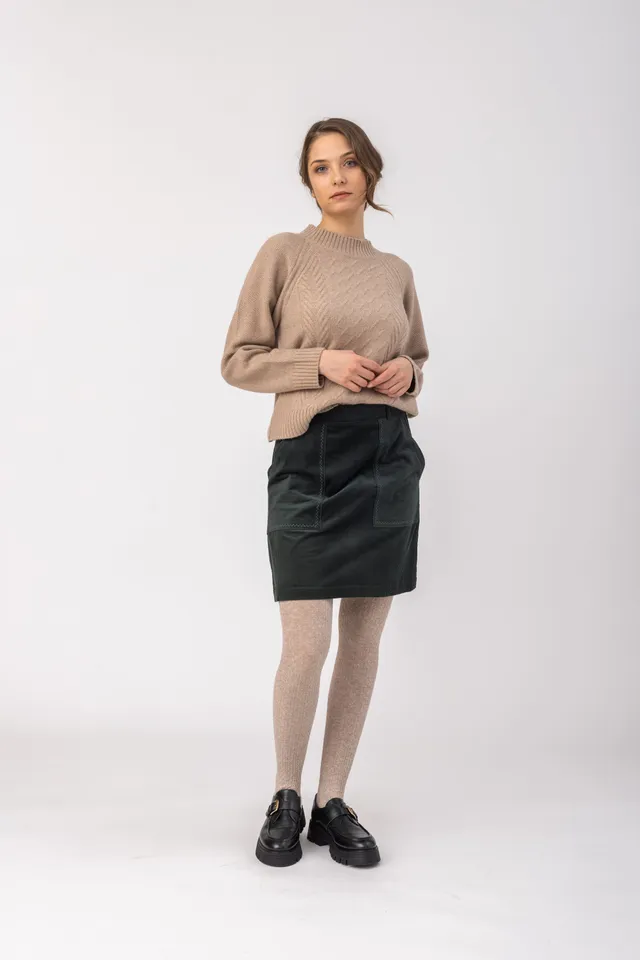 felicitas-rock-runa-damen-kurzer-cordrock image 1