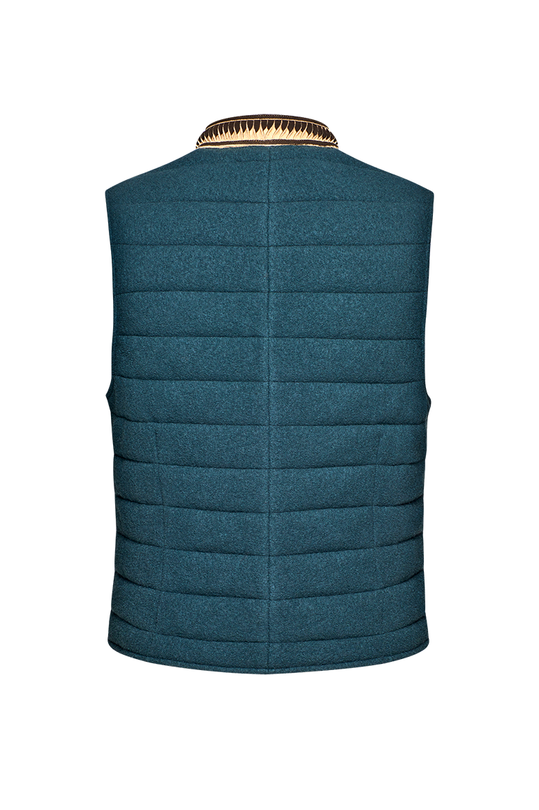g-ssl-gestepptes-walkgilet-mit-lederkragen-und-seidenfutter image 2