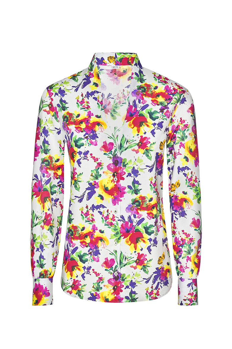g-ssl-blumenbluse-aus-baumwollsatin-f-r-damen image 1