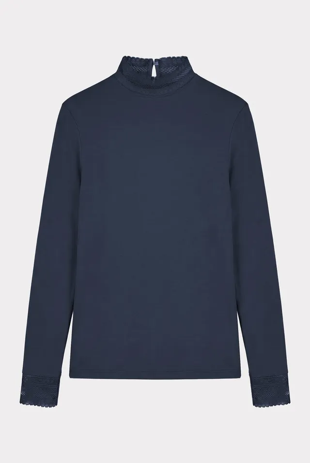 felicitas-parndorf-damen-shirt-aus-modaljersey-mit-spitze image 1