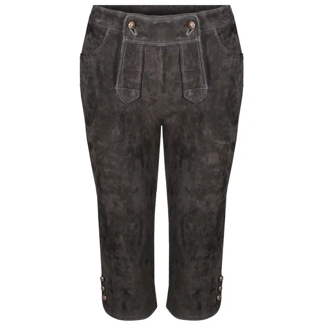 alpenherz-lederhose-franzi-schwarz-damen image 1