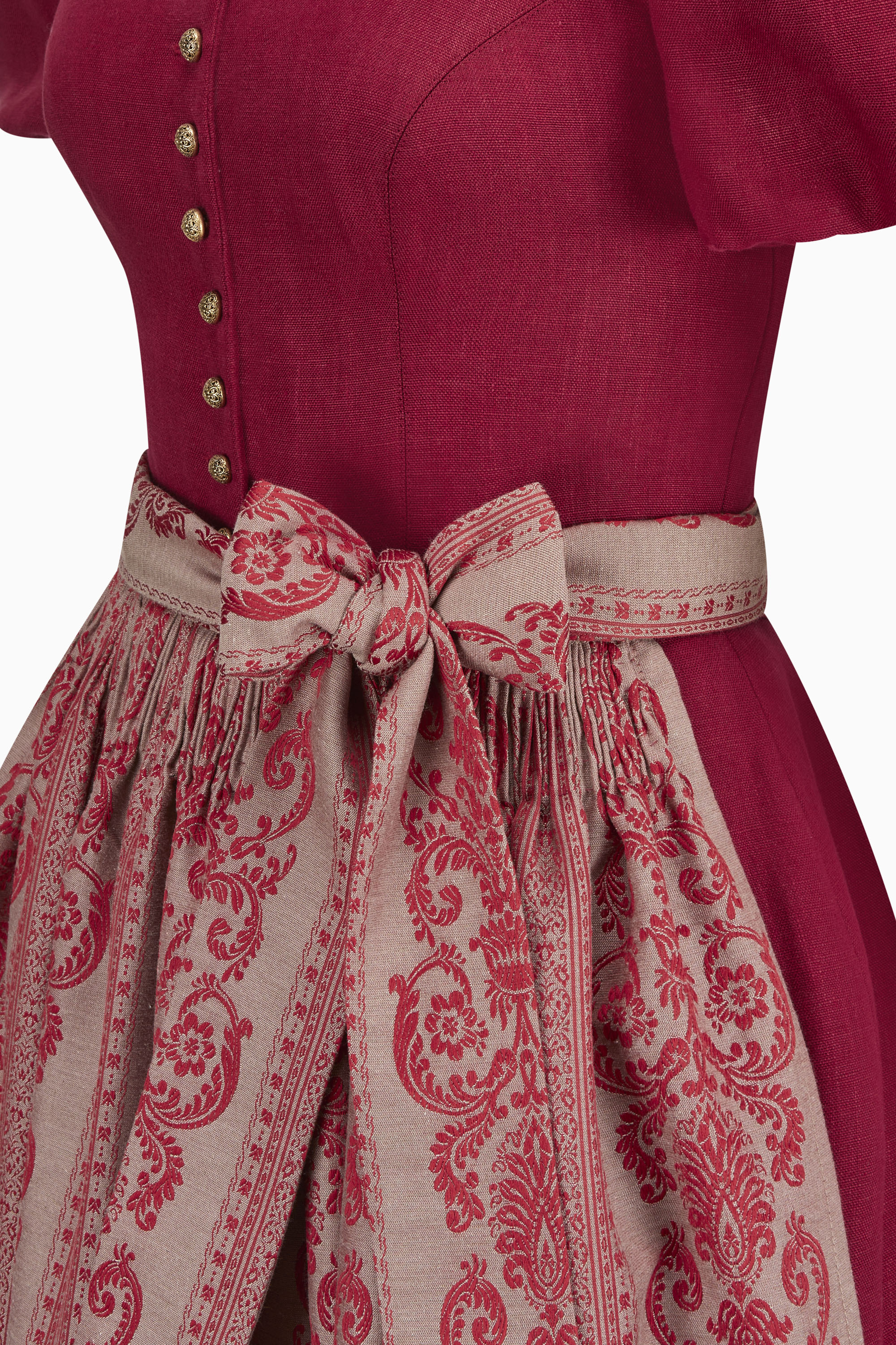 gottseidank-dirndl-margret-mit-kurzem-puffarm-und-faltenrock image 4