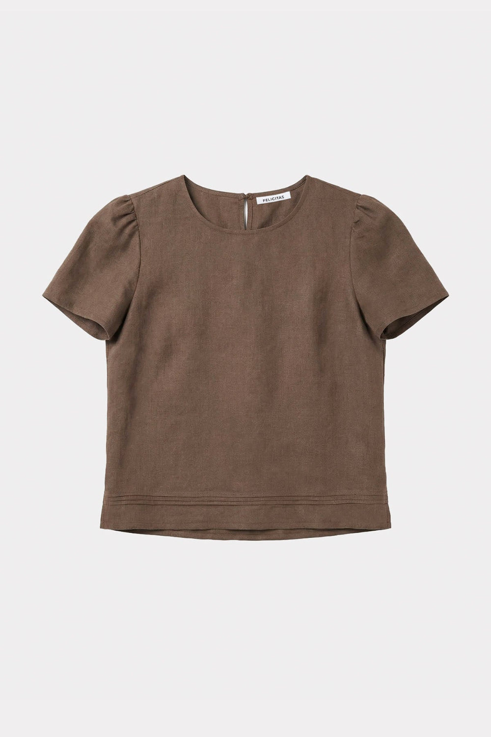 felicitas-damen-bluse-bena-leinen-kurzarm image 1